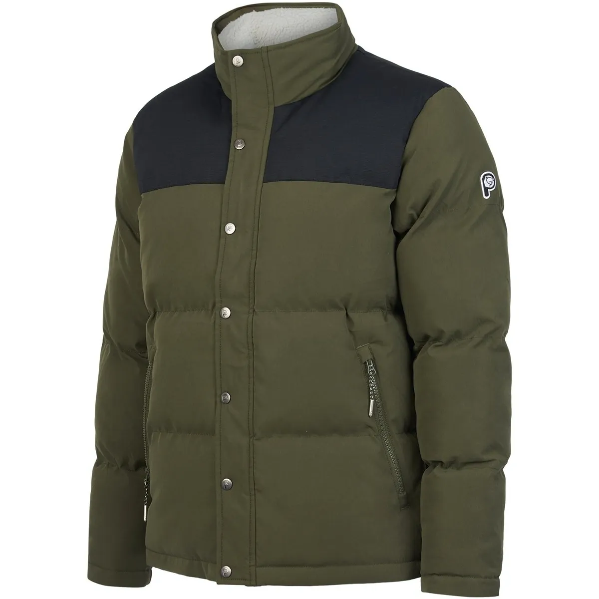 Veste matelassée à col cheminée  bear cut and sew