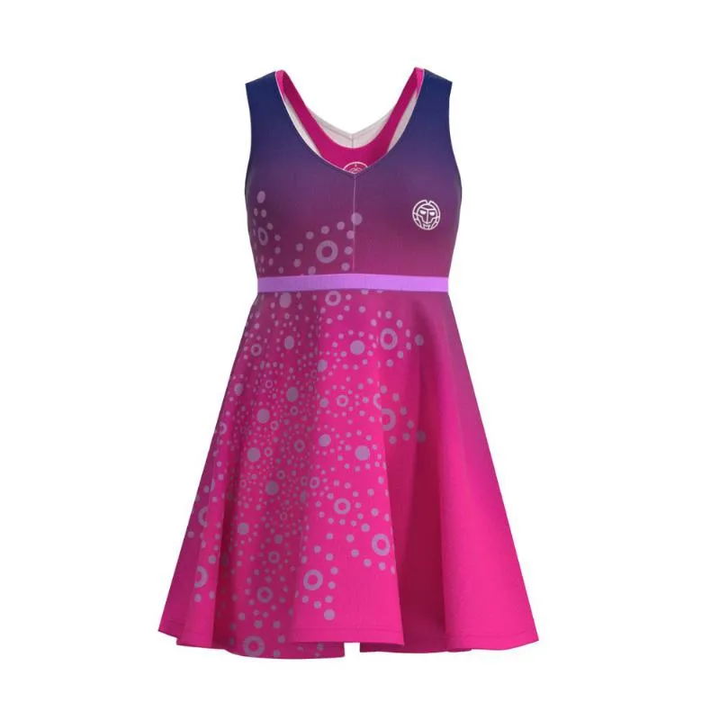 Vestido Bidi Badu Colortwist Rosa Azul Oscuro Junior | BIDI BADU