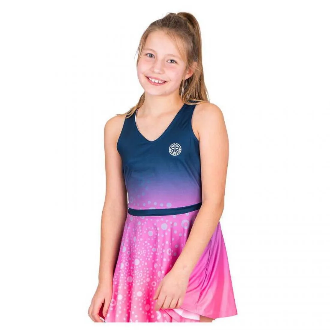 Vestido Bidi Badu Colortwist Rosa Azul Oscuro Junior | BIDI BADU