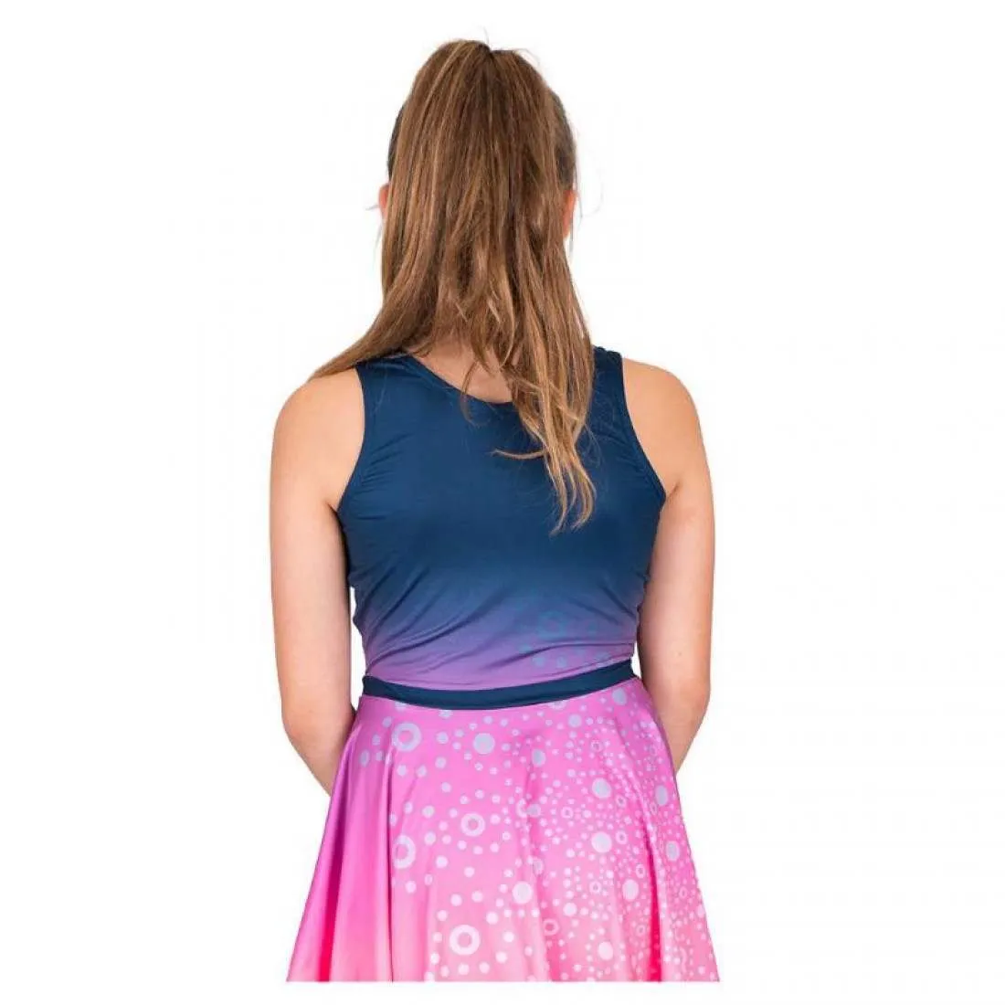 Vestido Bidi Badu Colortwist Rosa Azul Oscuro Junior | BIDI BADU
