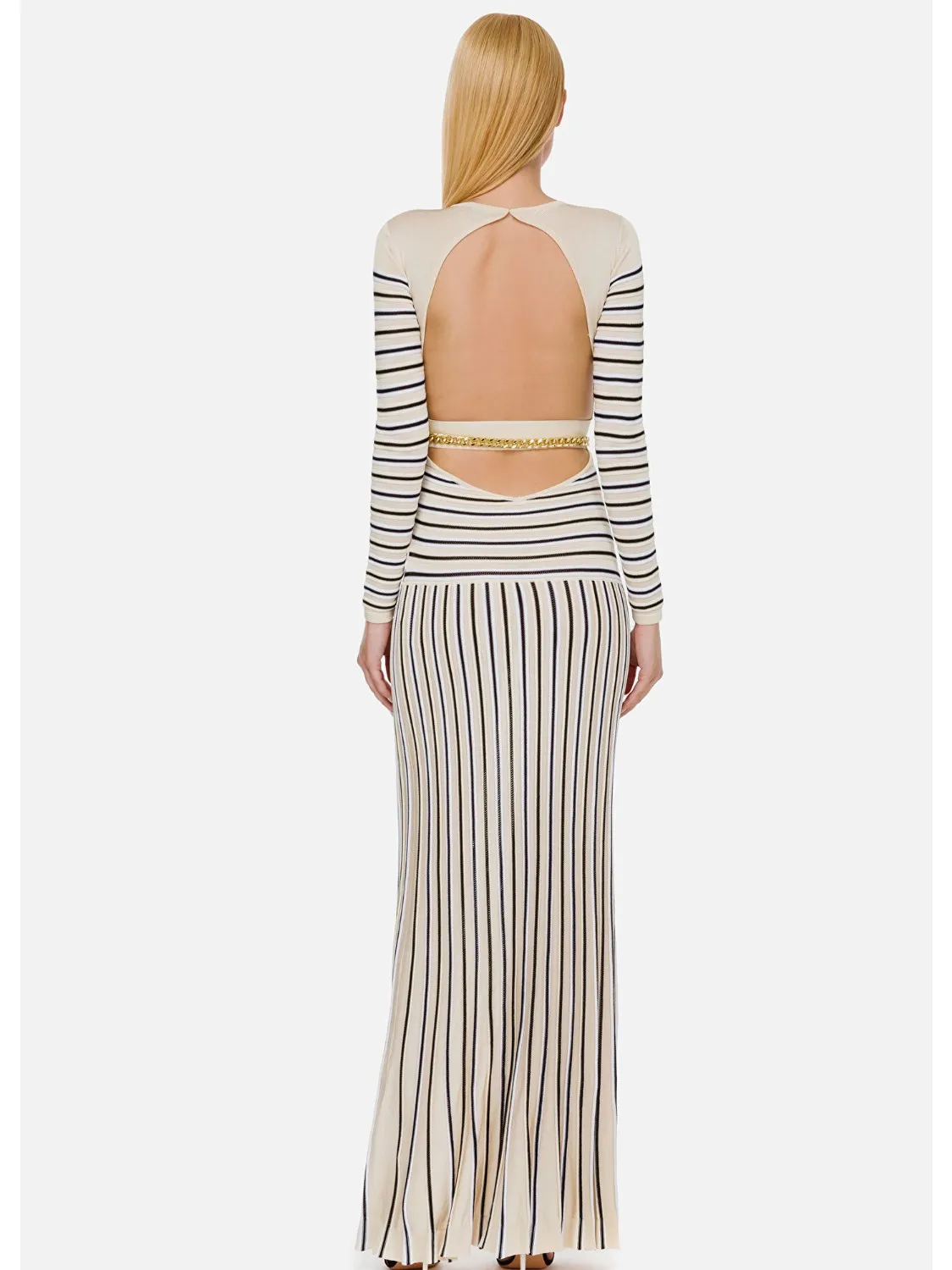 VESTIDO PUNTO RAYADO ELISABETTA FRANCHI