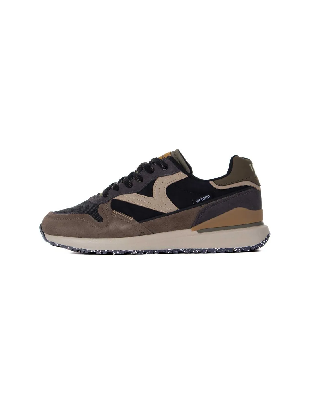 VICTORIA  ZAPATILLAS NEGRAS LEGGERA 802107 HOMBRE
