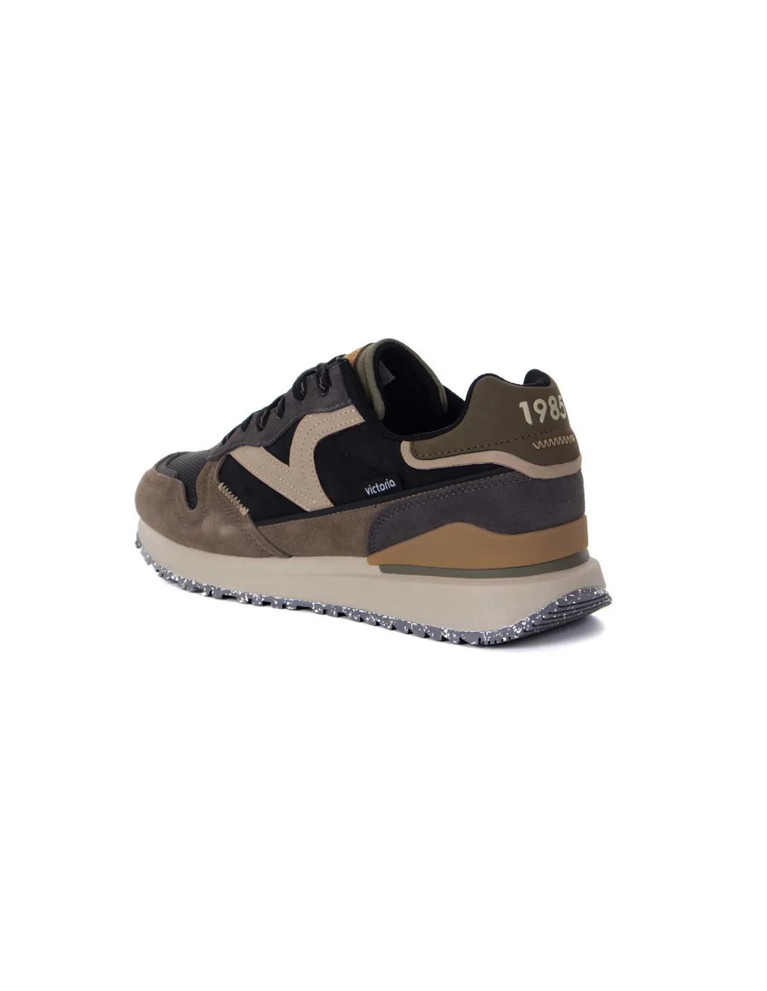 VICTORIA  ZAPATILLAS NEGRAS LEGGERA 802107 HOMBRE