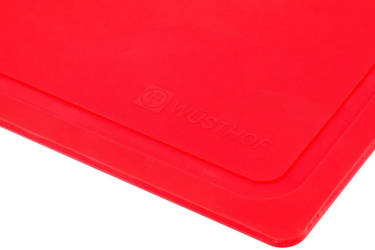Wüsthof 7298r tabla de cortar TPU roja, 38x25 cm