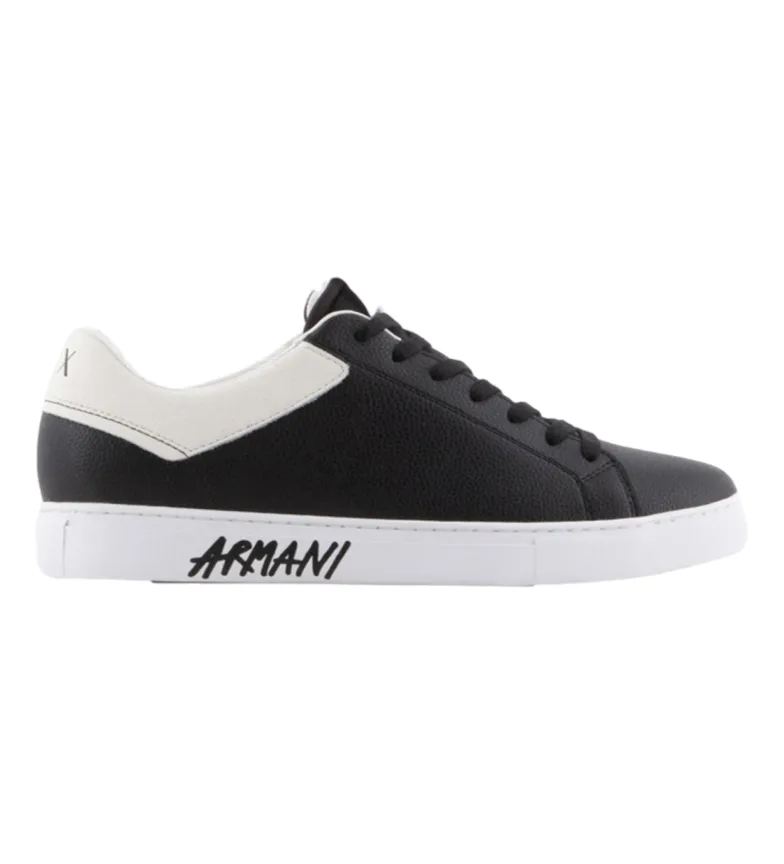 Zapatillas de Piel Action negro