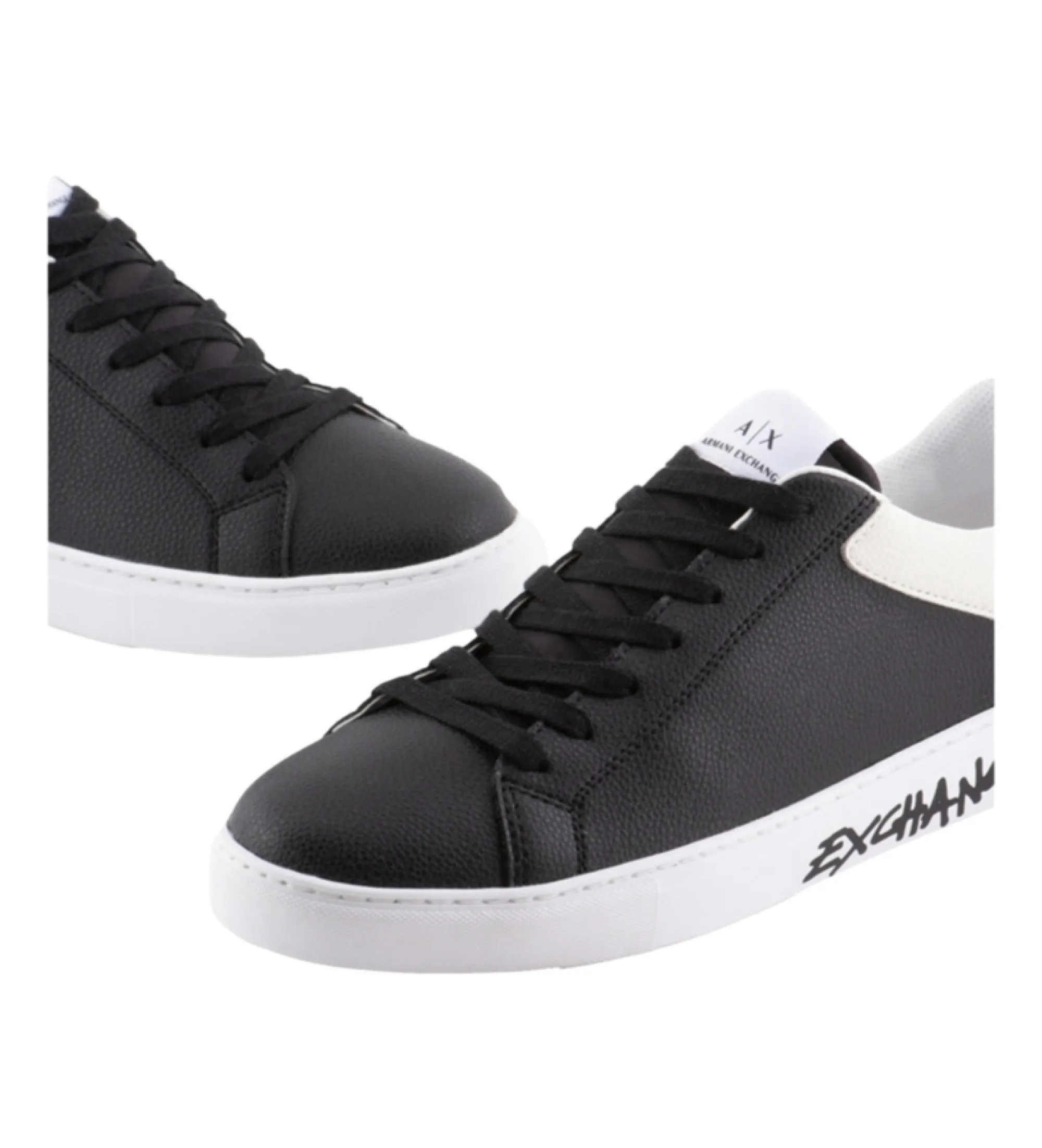 Zapatillas de Piel Action negro