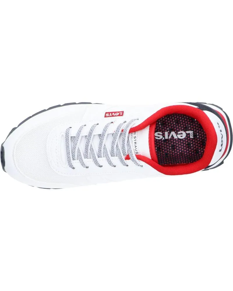 Zapatillas deporte de Niña y Niño LEVIS VALE0001S ALEX 0122 WHT NAVY