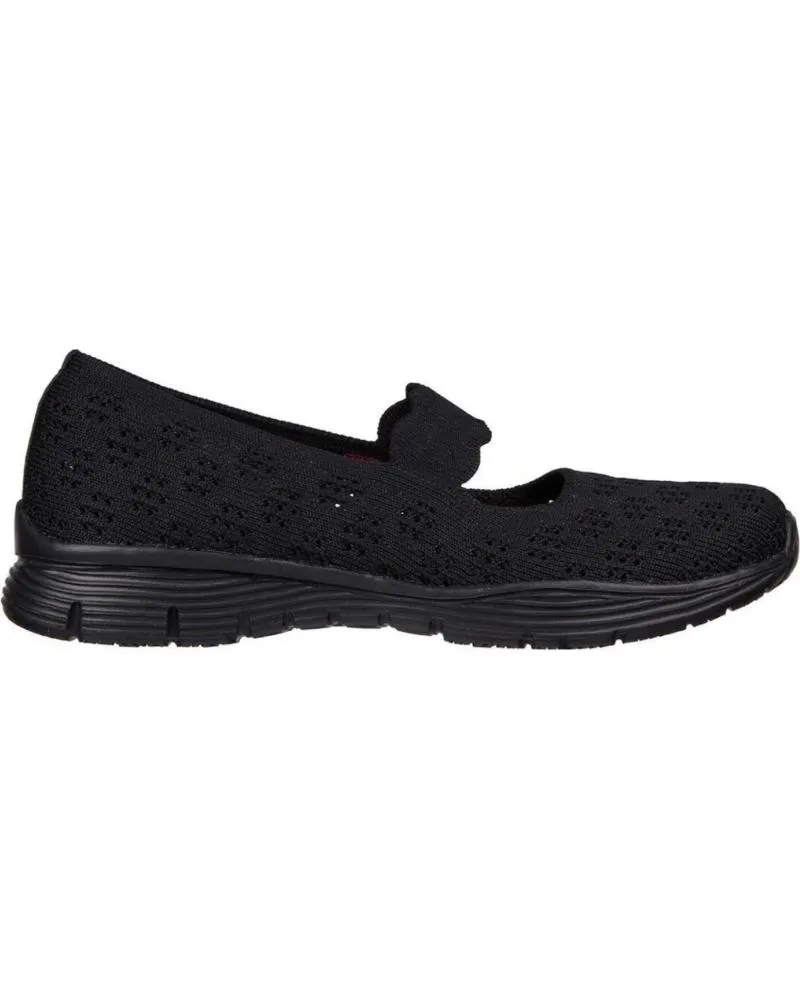 ZAPATILLAS DEPORTE SKECHERS  DE MUJER SEAGER  SIMPLE THINGS  BBK
