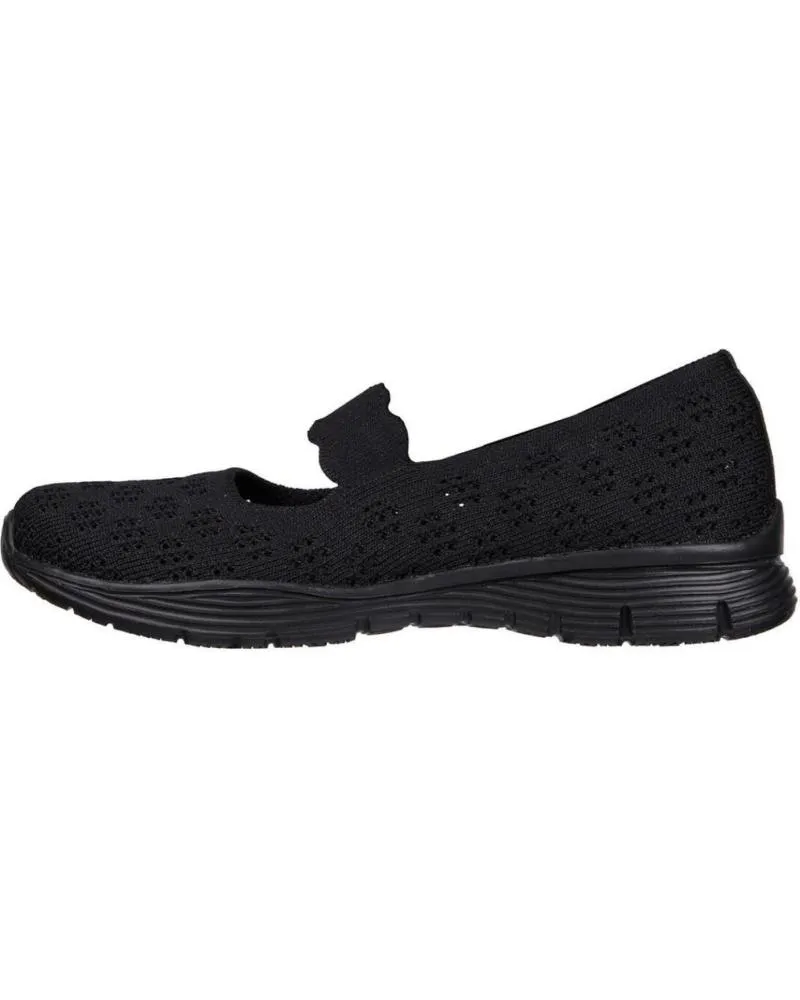 ZAPATILLAS DEPORTE SKECHERS  DE MUJER SEAGER  SIMPLE THINGS  BBK