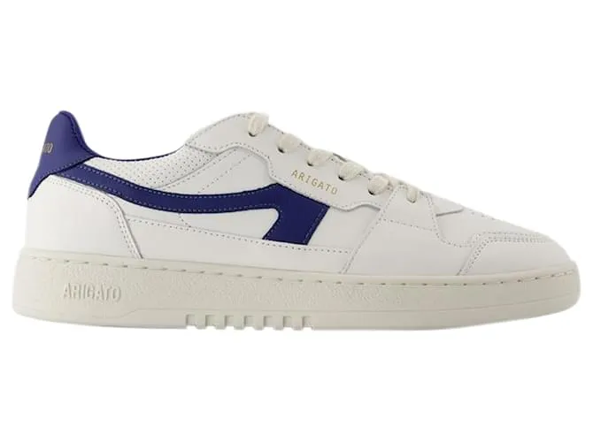 ZAPATILLAS DICE STRIPE  AXEL ARIGATO  PIEL  BLANCO/AZUL 