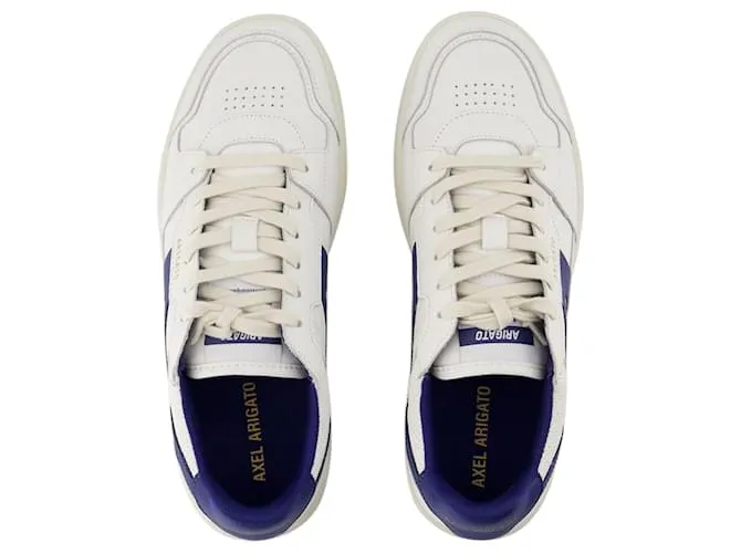 ZAPATILLAS DICE STRIPE  AXEL ARIGATO  PIEL  BLANCO/AZUL 