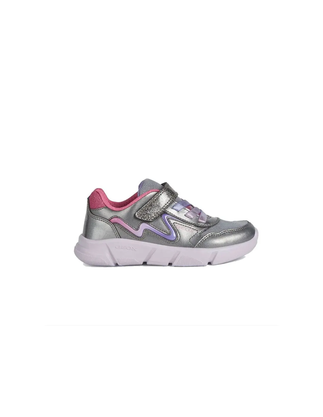 Zapatillas Geox J Aril lila Niña