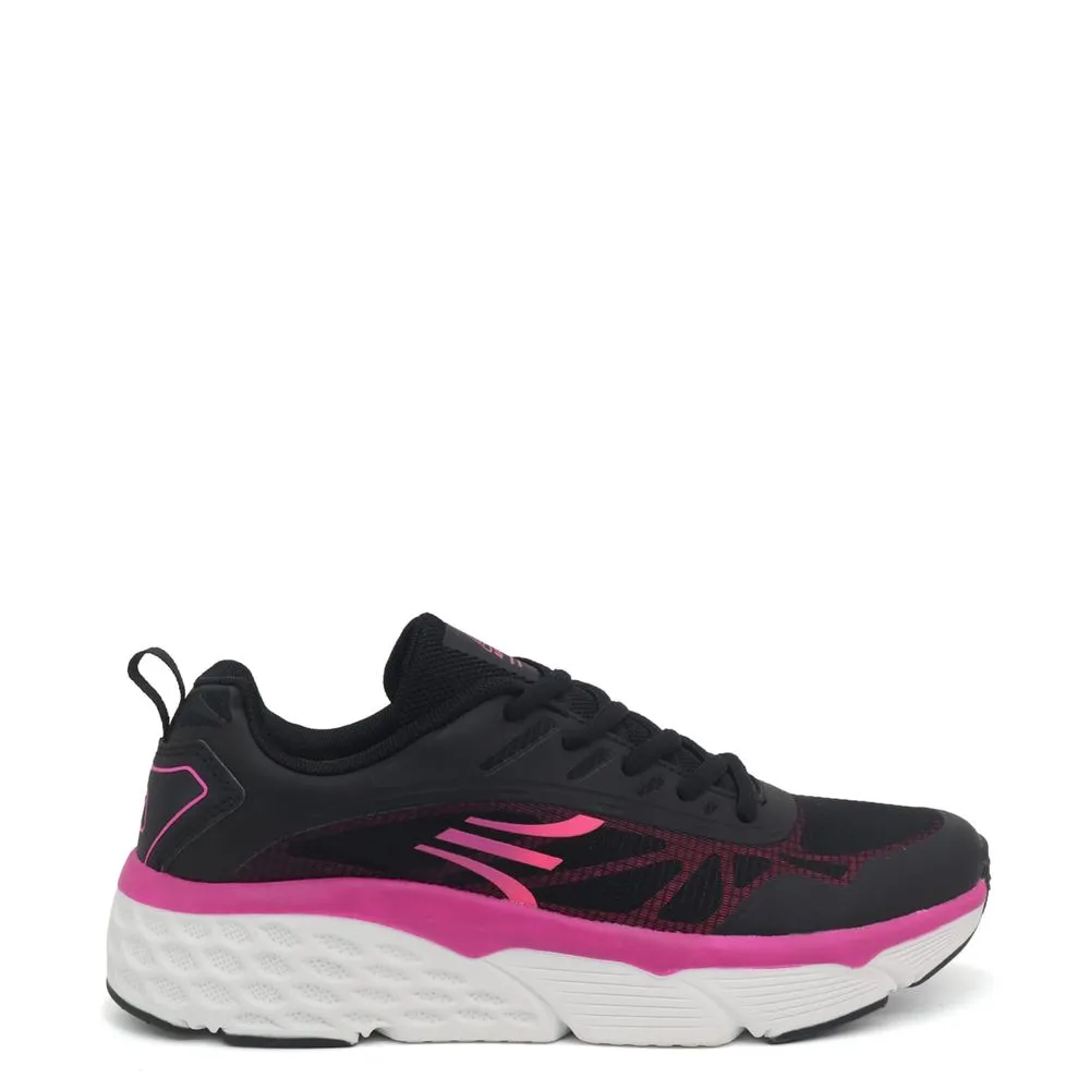 ZAPATILLAS MUJER RUNNING APOLO  AD21154 NEGRO FUCSIA