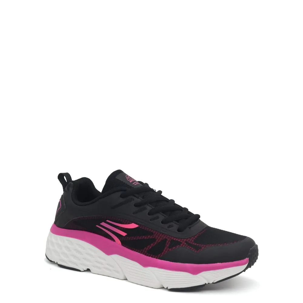 ZAPATILLAS MUJER RUNNING APOLO  AD21154 NEGRO FUCSIA