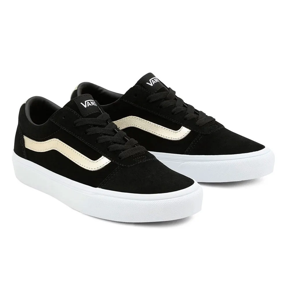 ZAPATILLAS VANS WARD SUEDE METALLIC NEGRO GO VN0A5HTMA891