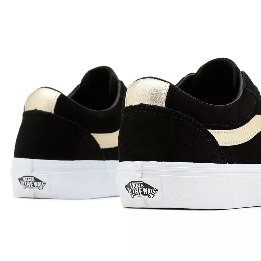 ZAPATILLAS VANS WARD SUEDE METALLIC NEGRO GO VN0A5HTMA891