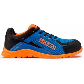ZAPATO PRACTICE AZUL/NARANJA AZAF SPARCO T40