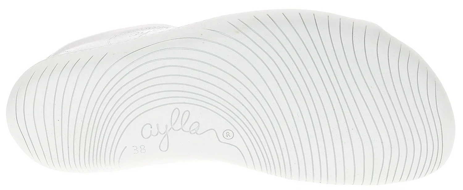ZAPATOS AYLLA KECK  WHITE/WHITE  WOMEN´S