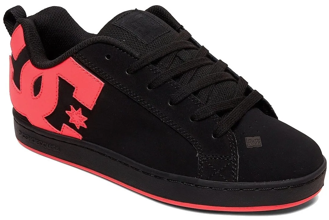ZAPATOS DC COURT GRAFFIK  BHP/BLACK/HOT PINK  WOMEN´S