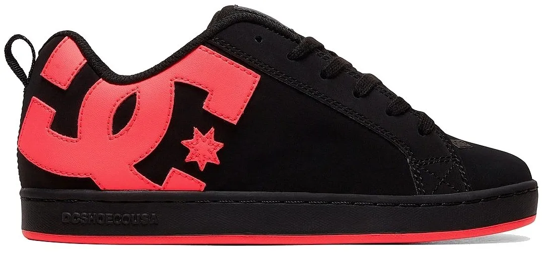 ZAPATOS DC COURT GRAFFIK  BHP/BLACK/HOT PINK  WOMEN´S